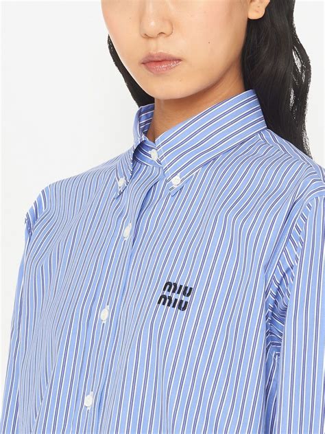 miu miu striped|Miu Miu Tops .